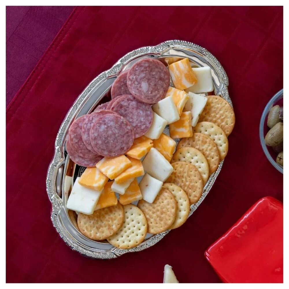 Sterlingcraft Oval Serving Trays - Set of 2 - Make a great house gift